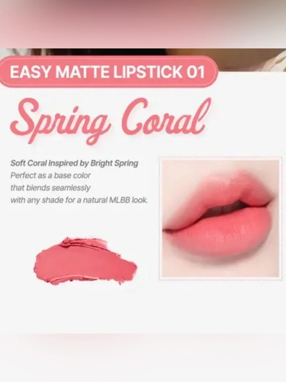 Peach C Creamy Matte Lipstick